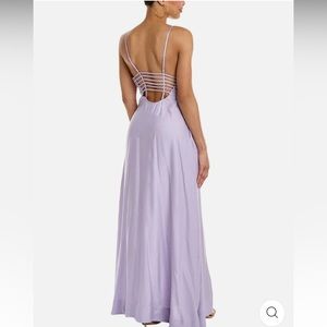 NWT Jonathan Simkhai Prudence Strap Dress in Lilac, US S